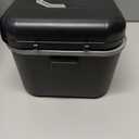 Cordless Heated Lunch Box, Smart Timer Automatic Heating Food Warmer for Adults, 5.5-Cup Portable Electric Lunch Container with Handheld Insulated BagDark Black