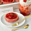 Hunnycook 60-Piece Gold Silverware Set - Stainless Steel Silverware Set for 12, Includes Forks Spoons and Knives, Utensil Sets for Home Kitchen Restaurant, Dishwasher Safe