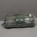 ChrisDowa Olive Pinch Pleated Blackout Linen Curtains 102 inches Long 2 Panels for Living Room Bedroom Farmhouse Room darking Thermal Insulated Back Tab Hooks Rings Window Treatment Drapes,40x102