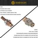 Dasbecan 2pcs Oxygen Sensors Compatible with 2011-2013 kia Optima Gas & Hybrid 2.4, 2011-2015 Sorento 2.4, 2011-2013 Hyundai Sonata Hybrid 2.4, 2011 Sonata Gas 2.4 O2 Sensors Set