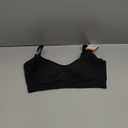 Warner's Women's Blissful Benefits Underarm-Smoothing with Seamless Stretch Wireless Lightly Lined Comfort Bra Rm3911w (Large, Black)