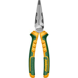 8-Inch High Leverage Long Nose Pliers, High Leverage Needle Nose Pliers, Nail Holder & Spanner Function, 30% Labor Saving, Black Polished