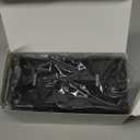 MTG Deck Box, Commander Deck Case Fits 200+ Double-Sleeved Cards, 3-in-1 Magnetic Card Storage Box,Removable Deck Case for TCG/Sports Cards with Handle＆Dice Tray（Black Purple）