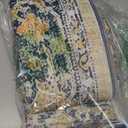 WONGS BEDDING Boho Quilt Set Queen, 3 Pieces Beige Patchwork Bedspread Coverlet Set,Soft Lightweight Microfiber Bohemian Floral Pattern Bedding Set for All Season (96"X90")