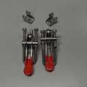 2pcs Heavy Duty Toggle Clamp Capacity 400LBs, 304 Stainless Steel Adjustable U Bolt Holding Quick Release Latch (40323-2pcs)