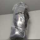 Bedsure Calming Dog Bed for Extra Large Dogs - Donut Washable Large Pet Bed, 45 inches Anti-Slip Round Fluffy Plush Faux Fur Dog Bed, Fits up to 120 lbs Pets, Dark Grey,45"L x 45"W x 10"Th