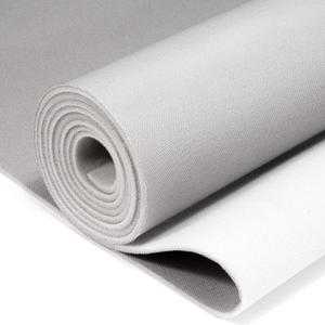 Babnecl Auto Headliner Fabric 142" L 60" W Mesh Type with Foam Backing - Tube Packaging - Gray Interior Replacement Material for Car/Truck/SUV/RV Roof - Home Repair/DIY Headliner Material