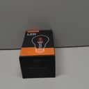 Half Chrome Light Bulb Dimmable 6W (Equivalent 60 Watt) LED Edison Bulb A60 Half Silve Dipped LED Bulb Globe Shape 2700K Warm White Decorative Mirror Light Bulb CRI 90+ E26 Base Pack of 5