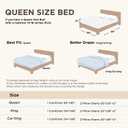 Bedsure Queen Comforter Set - Black Comforter, Boho Tufted Distressed Vintage Bedding for Kids, 3 Pieces Farmhouse-Style Bed Set for All Seasons, Fluffy Soft Bedding with 2 Pillow Shams