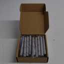 Ravinte 12 Pack | 5 Inch Cabinet Pulls Grey Stainless Steel Kitchen Drawer Pulls Cabinet Handles 5 InchLength, 3 Inch Hole Center (Gray)