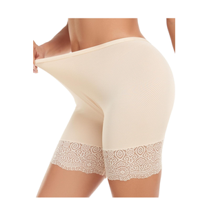 Blueinn Anti Chafing Shorts Women Mesh Cooling Slip Shorts for Under Dresses Boyshorts Panties Lace under shorts (Small)