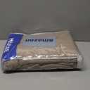 MIULEE Taupe Linen Curtains 96 Inch Long for Bedroom Living Room, Soft Thick Linen Textured Window Drapes Semi Sheer Light Filtering Back Tab Rod Pocket Burlap Look Farmhouse Country Decor, 2 Panels