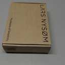 LARS NYSØM Wooden Salt and Pepper Grinder Set Manual - Salt and Pepper Mills with Adjustable Ceramic Grinder - Elegant Beechwood Pepper and Salt Mill Set for Dining Table (Black/White)