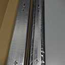 SLIDEWAY 260 Lbs Heavy Duty Locking Drawer Slides 1 Pair 12 14 16 18 20 24 26 30 32 40 Inch Full Extension Ball Bearing Sliding Rails Cabinet Runners Tracks RV Glides (53mm Wide with Lock)-34"