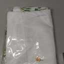 Horaldaily Spring Tablecloth 5270 Inch Rectangular, Pink Flowers Washable Seasonal Table Cover for Party Picnic Dinner Decor (White)