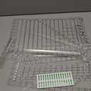 XL Slotted Quilting Ruler 17-3/4 "x 22" Extra Large Slotted Quilting Ruler, 17.75x22in
