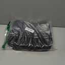 YOCTM Under Seat Organizer for 2007-2025 Jeep Wrangler JK JL JLU 4XE Sports Rubicon Gladiator JT Backseat Rear Under Seat Storage Bags Black Portable Storage Tool Kits Pocket