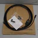 Endoscope Camera with Light,1920P HD Borescope with 8 Adjustable LED Lights, Endoscope with Semi-Rigid Snake Cable, IP67 Waterproof Inspection Borescope for iOS and Android-16.4ft Single Lens