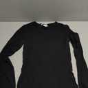 SUUKSESS Cloud Cashmere Women Boat Neck Fitted Long Sleeve Shirt Basic Knit Tops (X-Small, Black)