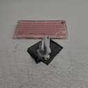 KiiBoom Phantom 81 75% Transparent Mechanical Gaming Keyboard, Hot Swappable Custom Gasket Keyboard with RGB Backlit, Clear Keycap, Rechargeable Battery, Triple Mode for Win/Mac (Phantom 81 V2 Pink)