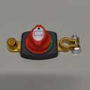 BOXOB Battery Disconnect Switch, Heavy Duty Automotive Marine Battery 12 Volt Cut Off Shut Off Kill Switch 12V-48V Connecting on Negative Terminal Suitable for Car Truck RV Boat