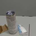 Tessco Bling Tumbler Cups Rhinestones with Straw Glitter Water Bottle Stainless Steel Straw Tumbler Insulated Bling Cup with Lid Brush for Teacher Graduation Season Gifts(20 oz,Colorful)