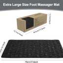 Portable Feet Acupressure Mat, Foldable Foot Massager Mat, Pressure Point Massage Pad, Anti Fatigue Office Standing Desk Stand Up Pad, Relieve Foot Pain(27.6"x16.7")