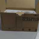 Aquach 2-Pack Double Walled Insulated 8oz Glass Coffee Mugs with Handle - Ideal for Espresso, Latte, Americano, and Cappuccino