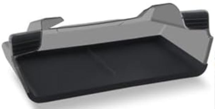 Highland Accessories - Under Screen Storage for Model 3 2024 - Essential Tesla Model 3 Highland Accessories for Enhanced Storage & Convenience(Ice Crystal Black Pad)