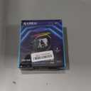 Lian Li UNI Fan TL LCD Wireless 120-Single Pack-2.4 GHz Wireless Signal ARGB Fan-Infinity Mirror-Daisy-Chain -Customizable Lighting Effects-Controller NOT Included & Required - Black (12TLLCD1W1B)