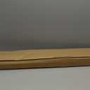 Cordless Bamboo Roman Shades for Windows, Blinds Size (34.5" W 48" H) Colour (BDP-Driftwood)