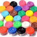 2 x Waybla 28 Packs Easter Modeling Dough for Kids, 14 Colors, 1 Oz Mini Cans, Non-Toxic Soft Dough for Easter Basket Stuffers, Party Favors, Classroom Prizes, Toddler Arts and Crafts