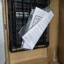 MidWest Homes for Pets 18-Inch iCrate for Tiny Breeds, Up to 10 lbs, Double Door Folding Dog Crate with Divider Panel, Leak-Proof Tray & Secure Latches, Portable, Durable & Easy to Assemble