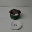 Gardner Pet Dog Bowls 1 Gallon (3.85L) Stainless Steel No Spill Dog Water Bowl, Slow Water Feeder Metal Bowls, Spill Proof Water Dispenser for Large Dogs, Promotes Healthy Hydration(Green)