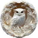 KAAYEE Wooden Puzzles for Adults, 3D Vision Effect Owl Wooden Jigsaw Puzzles, 200pcs Unique Shape Animal Wood Puzzle Adult, Fathers Birthday Family Game (M-11.4 * 11.2in)