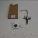 Two Way Drinking Faucet with Two Handles, Water Purifier RO Faucet, Stainless Steel Direct Drinking Kitchen tap for Filters, Sparkling, Cold Water