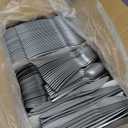 PLASTICPRO 1000 piece Cutlery Combo set of Silver Plastic Forks, Spoons, and Knives Disposable Colored Cutlery Bulk Pack Variety Pack for Party Home Office