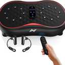 AXV Vibration Plate Fitness Platform Exercise Machine Vibrating Shaking Full Body Shaker Workout Vibrate Stand Shake Board Sport Gym for Weight Loss Fat Burner for Women Men