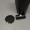 Car Trash Can Bin with Lid - Car Garbage Can Cup Holder - Black Mini Leakproof Vehicle Trash Garbage Can Bin with 20pcs Trash Bags-Car Organizers and Storage for Front Back Seat Accessories