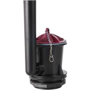 American Standard 4" Champion Universal Flush Valve Kit  Genuine OEM Part  Fits All 2-Piece Champion Toilets  Includes Wrench, Lock Nut & Extra Flapper (Model 7382106-100.0070A)