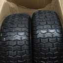 16x6.50-8 Flat Free Lawn Mower Tire Wheels; 2 Packs Non-Slip Puncture-proof Tire for Lawnmowers, Replacement 3/4" & 4 Pcs 5/8" Bearing with 24 Spacers for Zero Turn Mowers Garden Tractors Carts