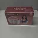 Momcozy M5 Smart APP Controlled Wearable Breast Pump, Hands-Free Wireless Electric Pump, 3 Modes 9 Suction Levels, BPA-Free, Portable Lightweight, 24mm Flange, 2-Pack Cozy Red
