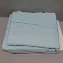 Mueller Luxury 6 Piece Queen Bed Sheets Set - Ultra-Soft 1800 Series, Cooling & Breathable Hotel Quality Bedding, Deep Pocket up to 16" - Hypoallergenic, Wrinkle-Resistant, Oeko-TEX, Aqua