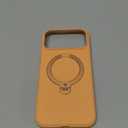 TORRAS Ostand Q3 Silicone for iPhone 17 Pro Max Case, Fit for MagSafe, 360 Spin Ring Stand, Liquid Silicone Cozy Vibrant Grip, Camera Control, Protective Case for iPhone 17 Pro Max, Pastel Orange