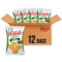 Sensible Portions Veggie Straws, Sea Salt Flavor, Gluten-Free Chips, 7 Ounce Bag, 12-Pack (EXP 07/22/26)
