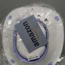 RUGUO Sitz Bath for Toilet Seat - Yoni Steam Seat - Sitz Bath for Hemorrhoids and Postpartum Care - Portable Bidet BPA Free - Foldable Basin for Epsom Salt Soak - Purple