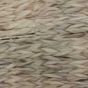 Livole Handwoven Water Hyacinth Stair Basket for Carpeted & Wooden Stairs