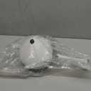 Clorox Toilet Plunger with Hideaway Holder Caddy Heavy-Duty Compact Design with Non-Skid Rubber Base for Bathroom Convenient Storage Toilet Unclogger, 6.5x19.5-Inch, White