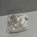 150PCS Christmas Snowman Wooden Beads, Colorful Print Wooden Beads with Twine Scarf for DIY Crafts Christmas Party Christmas Tree Home Decoration