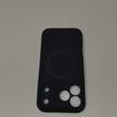 Miracase Magnetic for iPhone 17 Pro Max Case, Compatible with MagSafe, Integrated Silicone Camera Control Cover, 3.0mm Thicken Shockproof Drop Protection Phone Case for 17 ProMax, Black